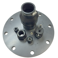 Pneumatic Pump 6 and 8 Inch Flanged Well Cover