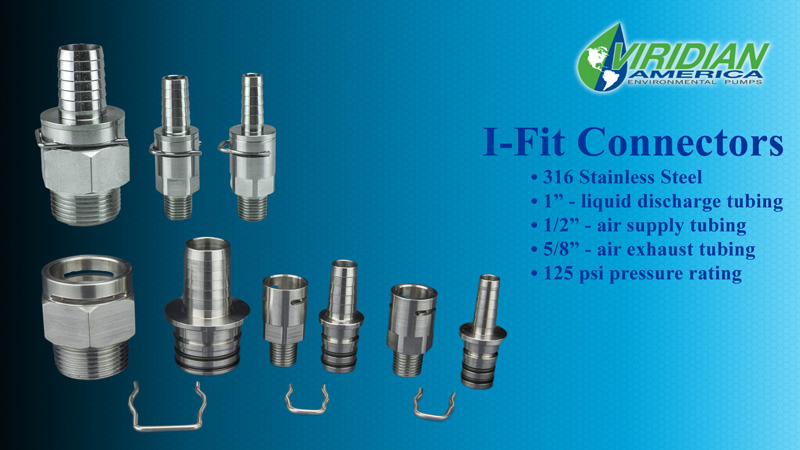 Pneumatic Pump I-Fit Quick Connect Fittings